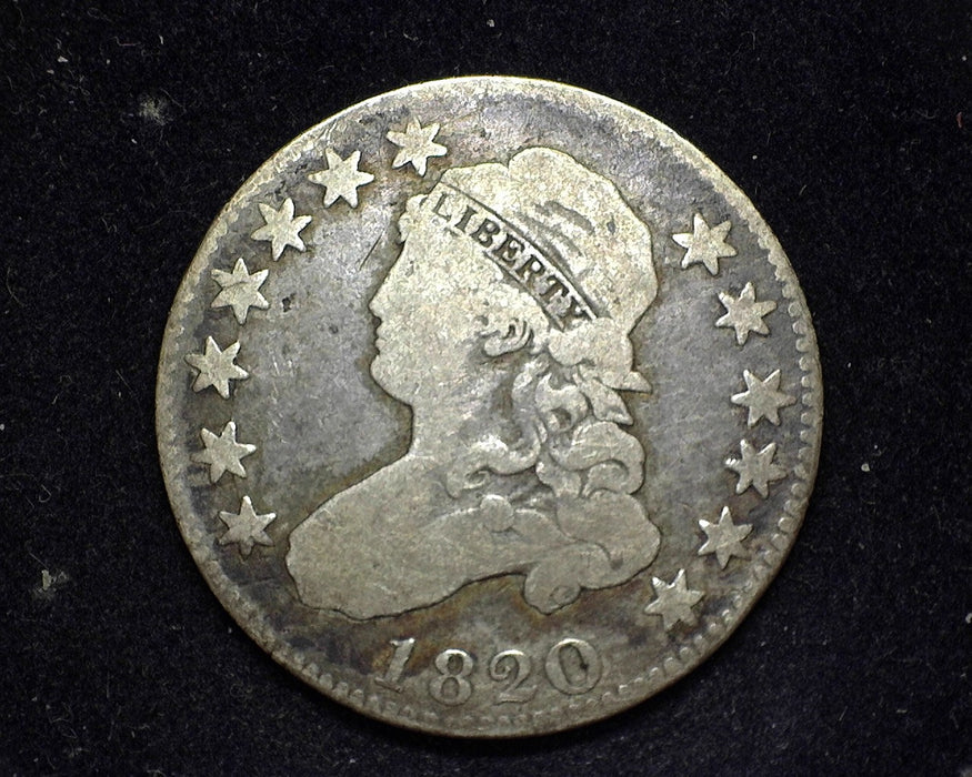 1820 Capped Bust Quarter VG - US Coin