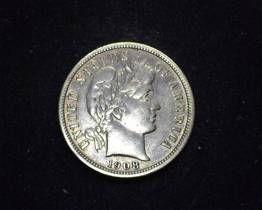 1908 O Barber Dime XF - US Coin