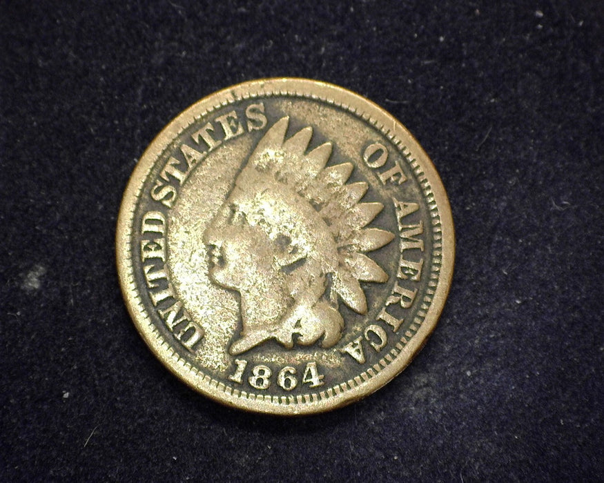 1864 Copper-Nickel Indian Head Penny/Cent G - US Coin