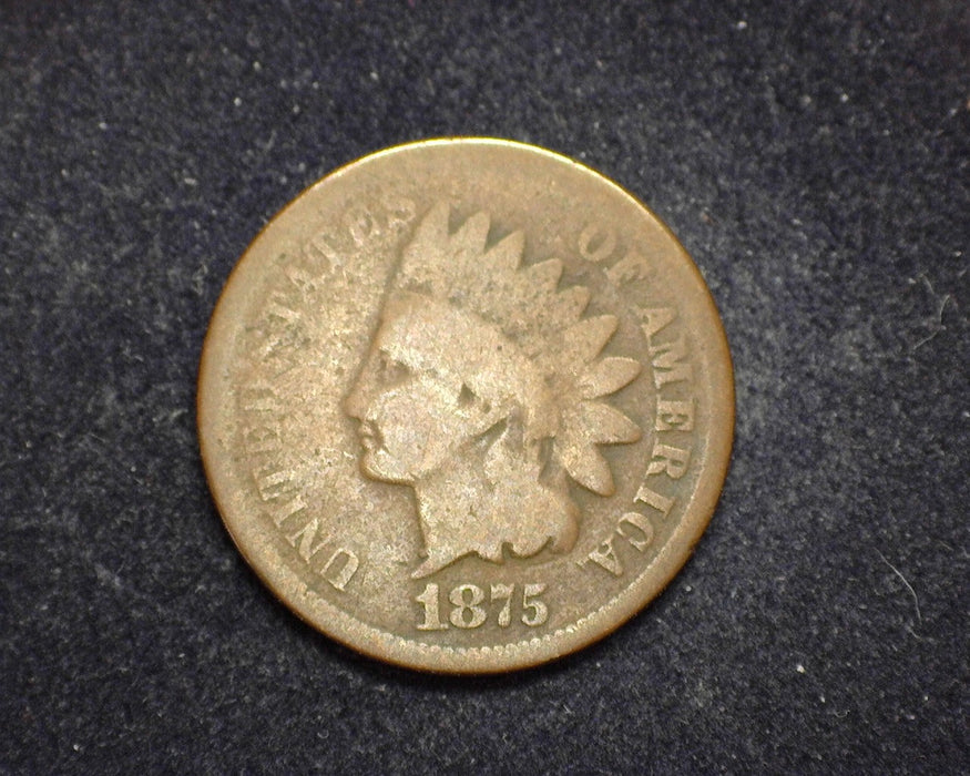 1875 Indian Head Penny/Cent G - US Coin