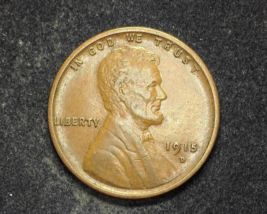 1915 D Lincoln Wheat Penny/Cent XF - US Coin