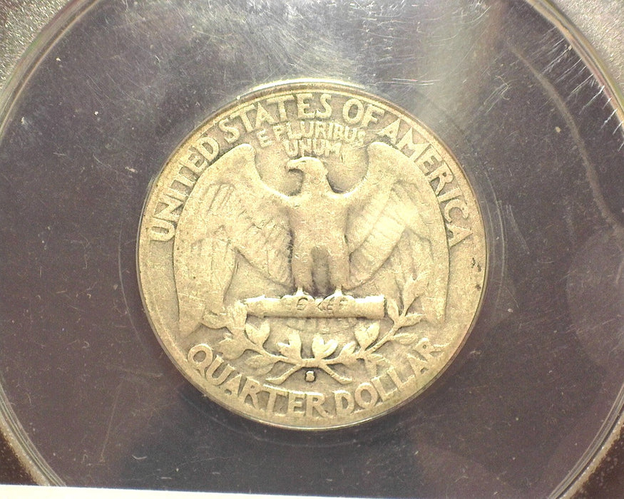 1932 S Washington Quarter VG 8 ANACS - US Coin