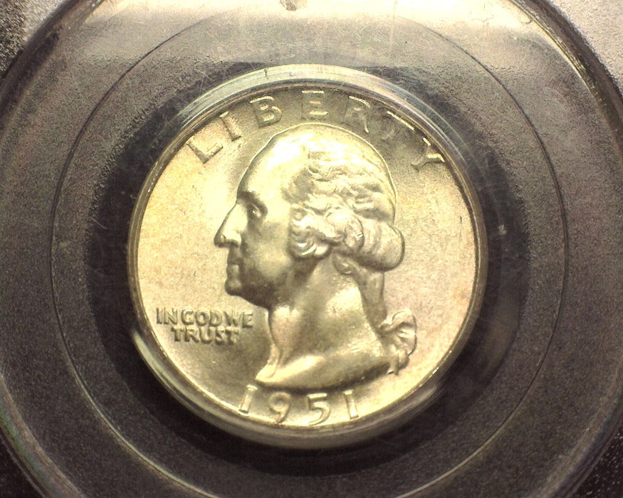 1951 S Washington Quarter MS66 PCGS - US Coin