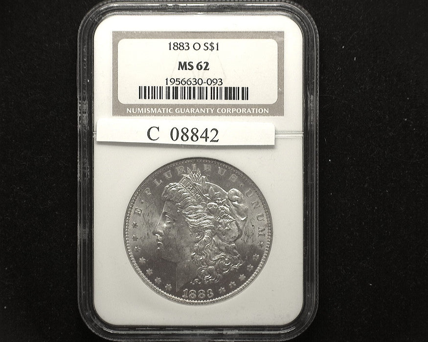 1883 O Morgan Dollar MS62 NGC - US Coin