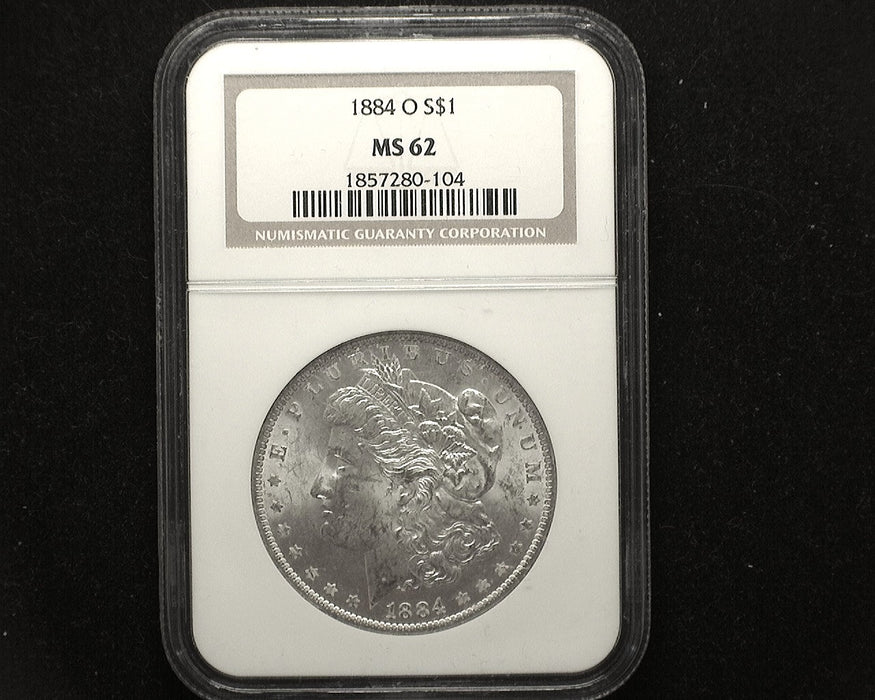 1884 O Morgan Dollar MS62 NGC - US Coin