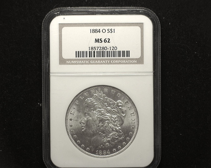 1884 O Morgan Dollar MS62 NGC - US Coin