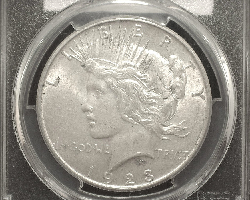 1923 D Peace Dollar MS62 PCGS - US Coin