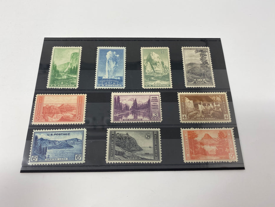 USPS 1934 National Parks Year Issue Perforated Stamp Collection Gift Set US Stamp