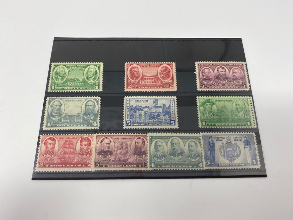 USPS 1936-1937 Army & Navy Issue Stamp Collection Gift Set US Stamp