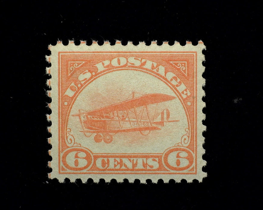 #C1 Mint 6 Cent Air Mail Brilliant color. Vf/Xf NH US Stamp