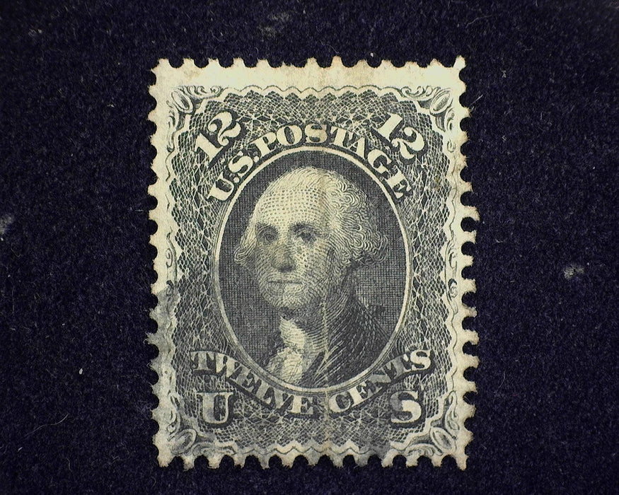 #69 Vertical crease. F Used US Stamp