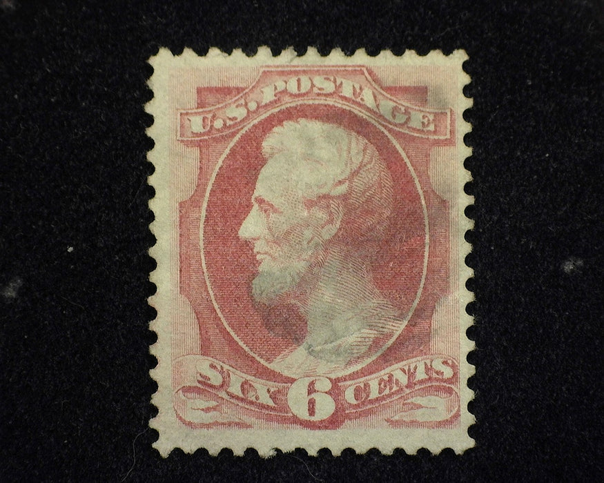 #159 Extremely faint cancel with outstanding color. VF Used US Stamp