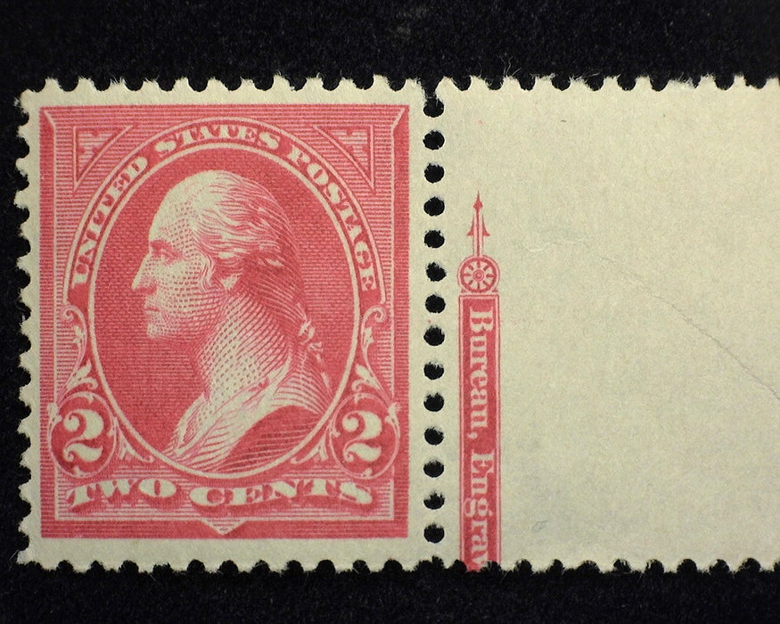 #267 Choice impt margin. Mint Vf/Xf NH US Stamp