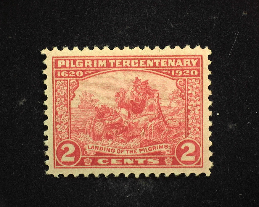 #549 2 cent Pilgrim A gem! Mint XF/S NH US Stamp