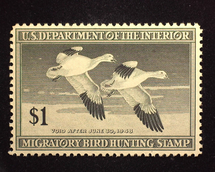 #RW14 1 Dollar Hunting Permit Mint XF NH US Stamp