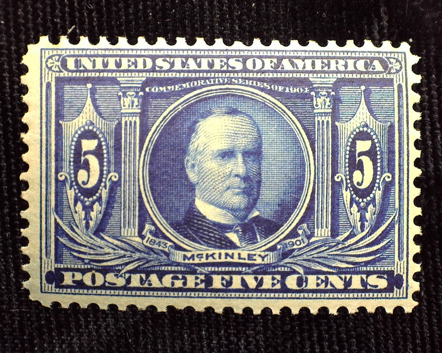 #326 5 cent Louisiana Purchase Mint F+ NH US Stamp