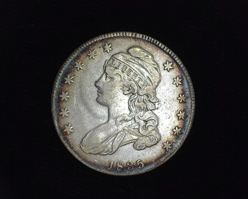 1835 Capped Bust VF Obverse - US Coin - Huntington Stamp and Coin