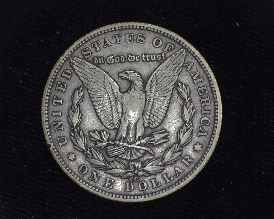 1879 CC Morgan XF Reverse - US Coin - Huntington Stamp and Coin