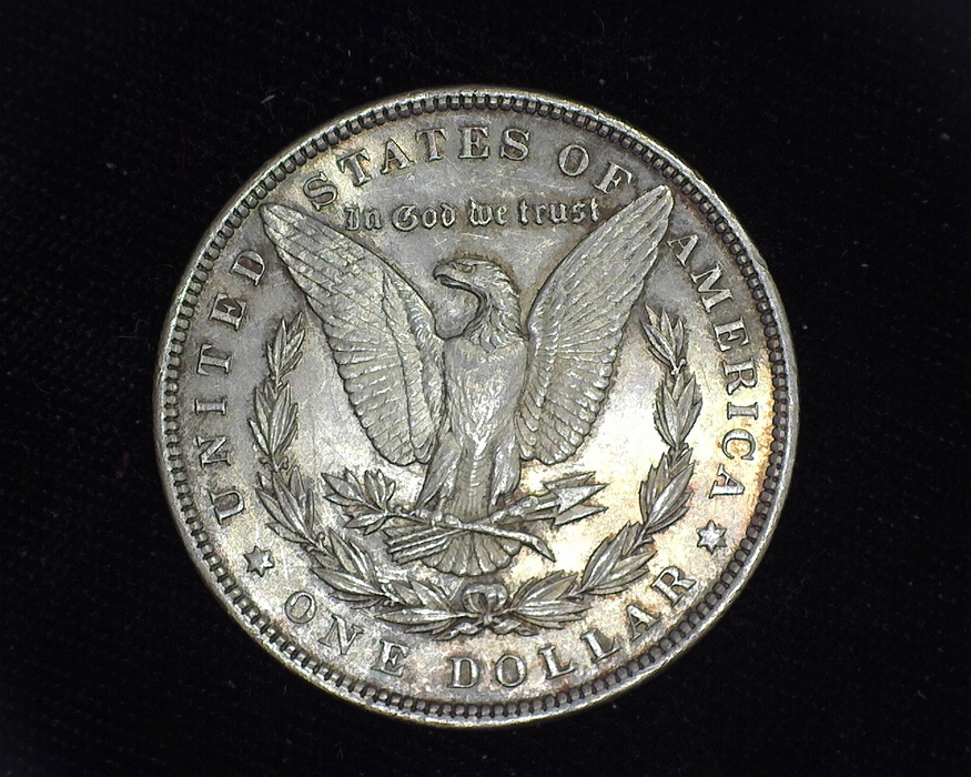 1893 Morgan UNC MS-60 Reverse - US Coin - Huntington Stamp and Coin