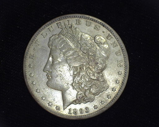 1893 CC Morgan XF Obverse - US Coin - Huntington Stamp and Coin