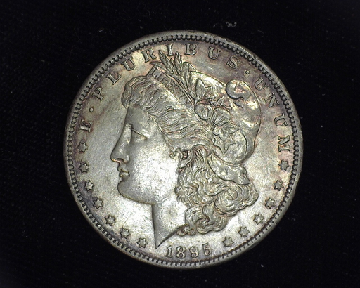 1895 O Morgan AU Obverse - US Coin - Huntington Stamp and Coin