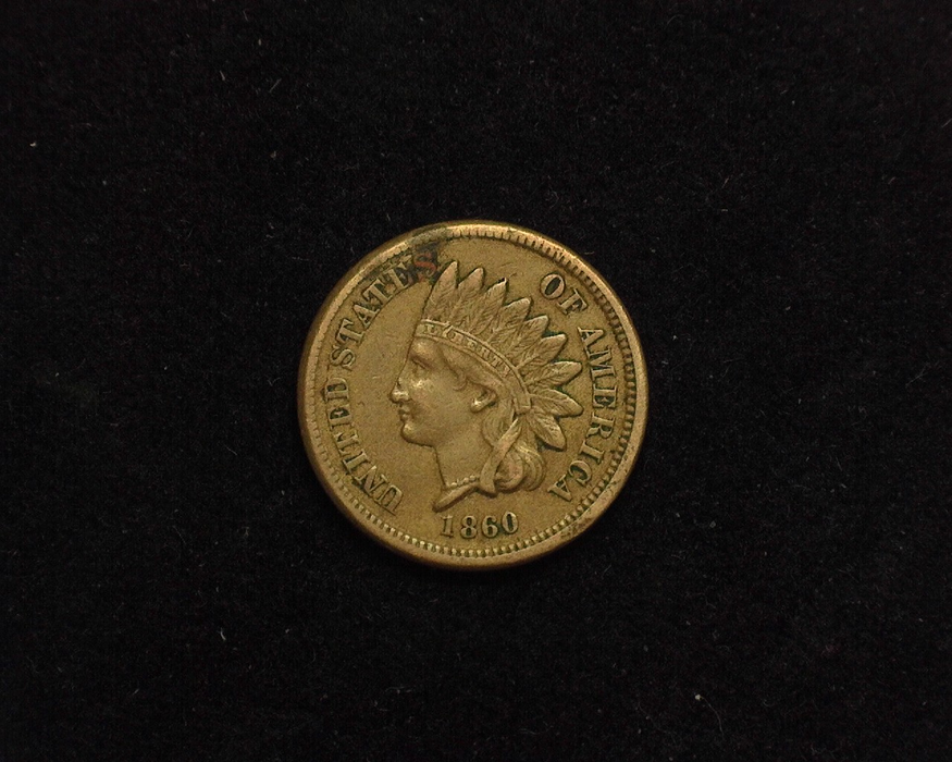 1860 Indian Head VF Obverse - US Coin - Huntington Stamp and Coin