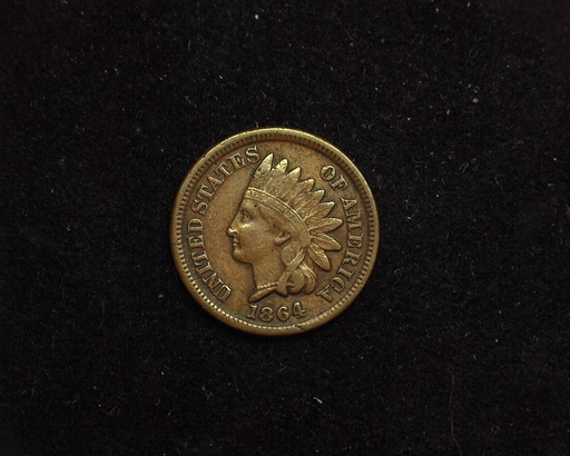 1864 Indian Head VF BZ Obverse - US Coin - Huntington Stamp and Coin