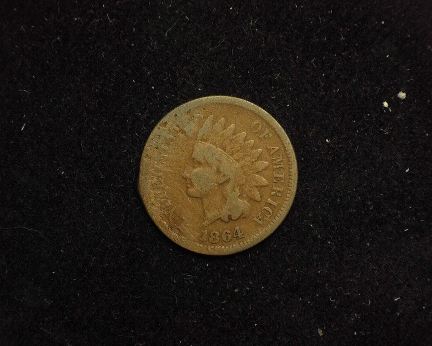 1864 Indian Head VG L Obverse - US Coin - Huntington Stamp and Coin