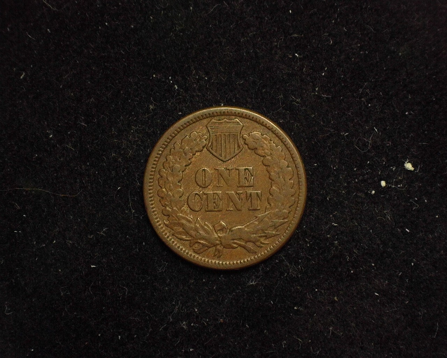 1865 Indian Head VF Reverse - US Coin - Huntington Stamp and Coin