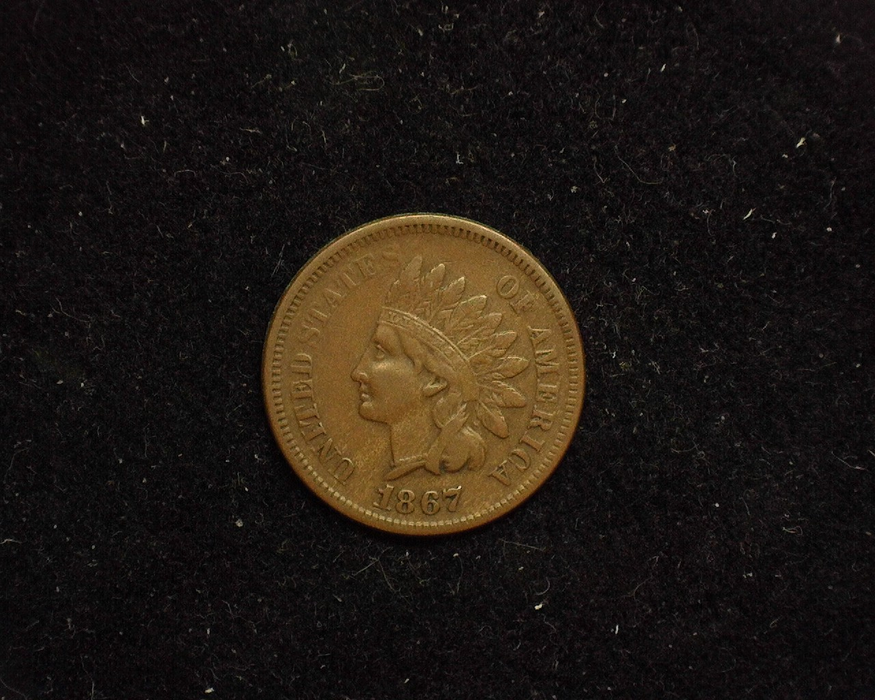 1867 Indian Head VF Obverse - US Coin - Huntington Stamp and Coin