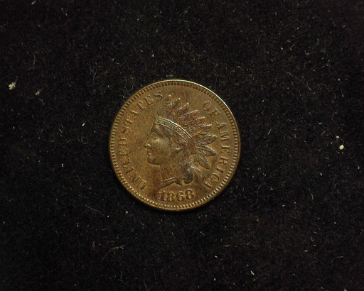 1868 Indian Head XF Obverse - US Coin - Huntington Stamp and Coin