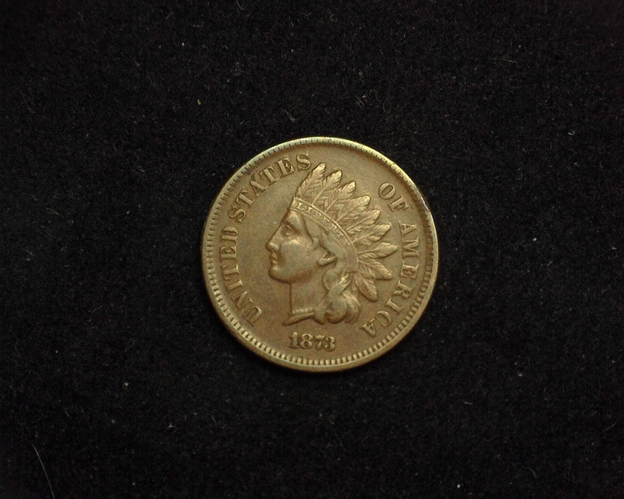 1873 Indian Head F/VF Obverse - US Coin - Huntington Stamp and Coin