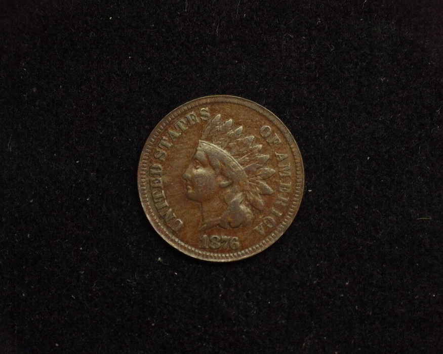 1876 Indian Head F Obverse - US Coin - Huntington Stamp and Coin