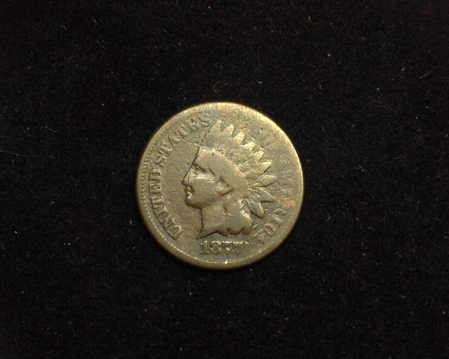 1877 Indian Head G Obverse - US Coin - Huntington Stamp and Coin