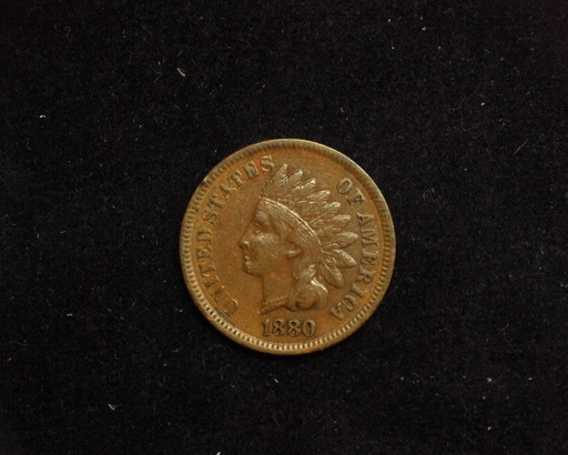 1880 Indian Head VF Obverse - US Coin - Huntington Stamp and Coin