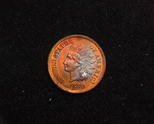 1880 Indian Head BU MS-63 Obverse - US Coin - Huntington Stamp and Coin