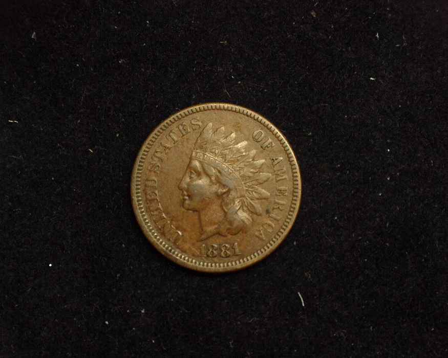 1881 Indian Head VF Obverse - US Coin - Huntington Stamp and Coin