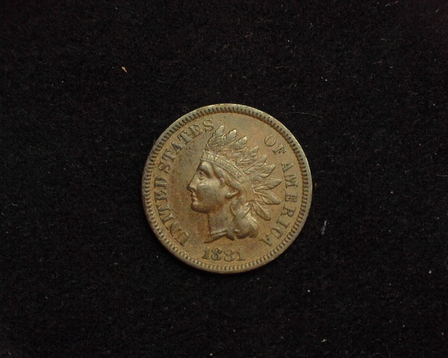 1881 Indian Head VF/XF Obverse - US Coin - Huntington Stamp and Coin