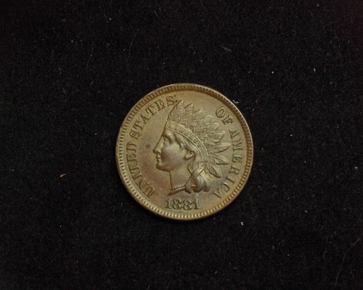 1881 Indian Head AU Obverse - US Coin - Huntington Stamp and Coin