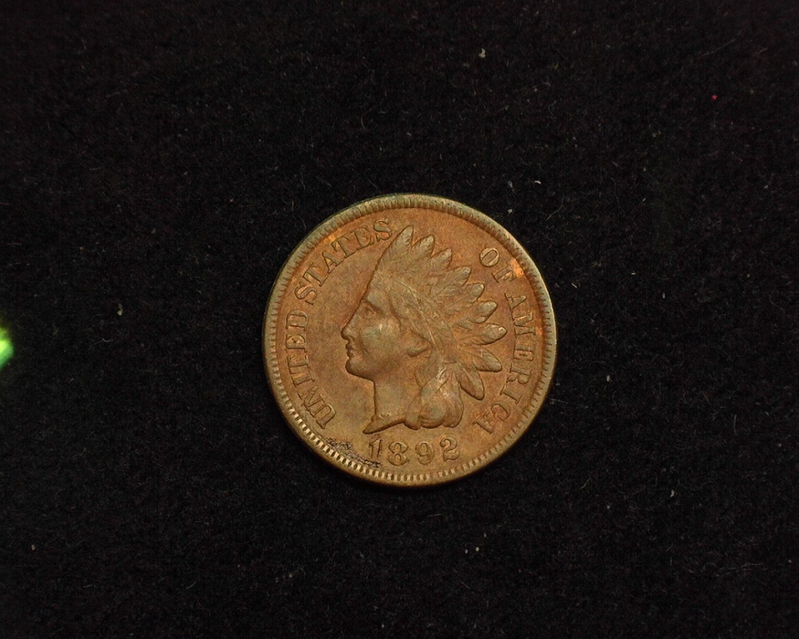 1892 Indian Head XF Obverse - US Coin - Huntington Stamp and Coin