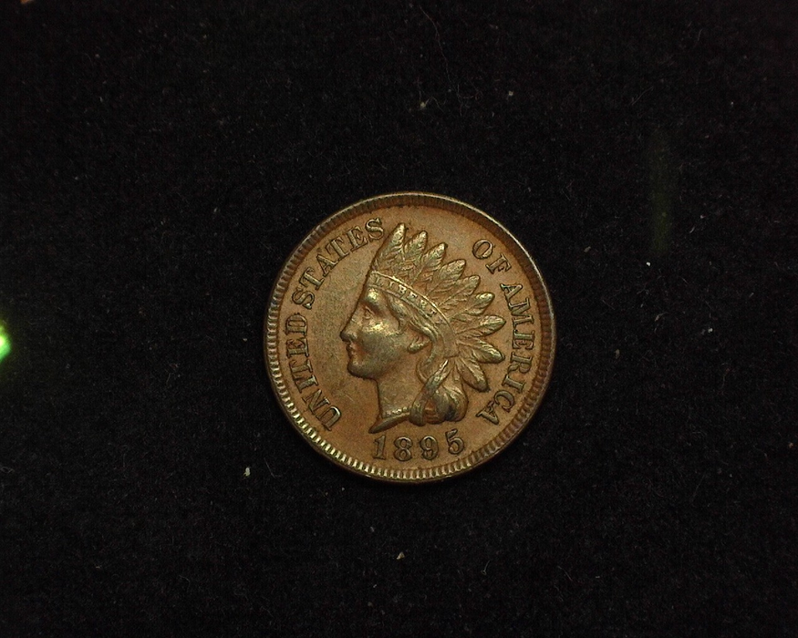 1895 Indian Head XF/AU Obverse - US Coin - Huntington Stamp and Coin