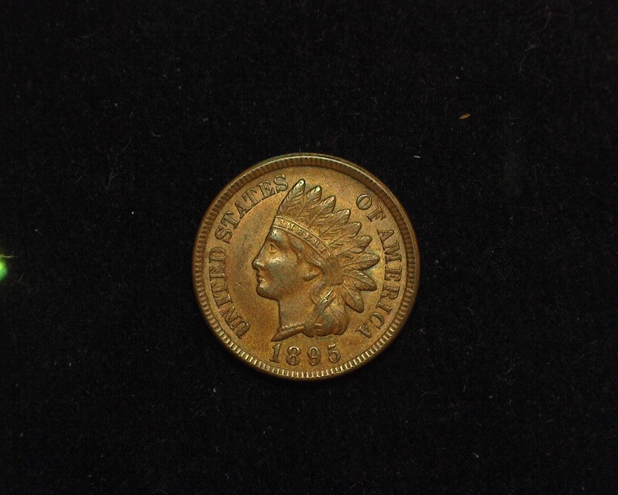 1895 Indian Head AU Obverse - US Coin - Huntington Stamp and Coin