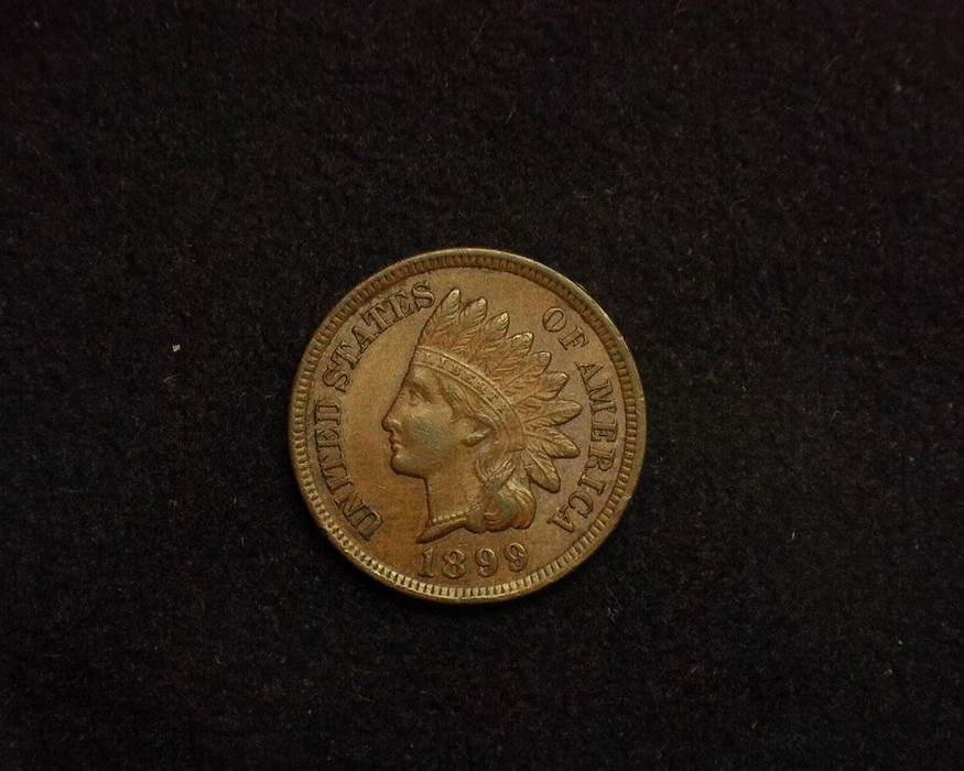 1899 Indian Head Penny/Cent XF - US Coin