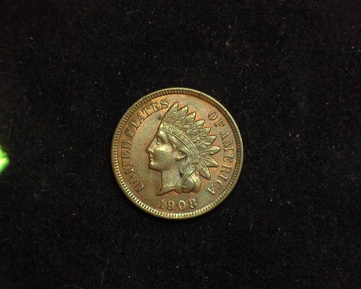 1908 Indian Head AU Obverse - US Coin - Huntington Stamp and Coin