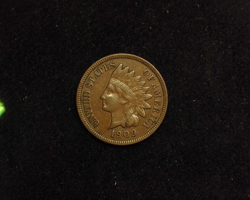 HS&C: 1909 Cent Indian Head VF/XF Coin