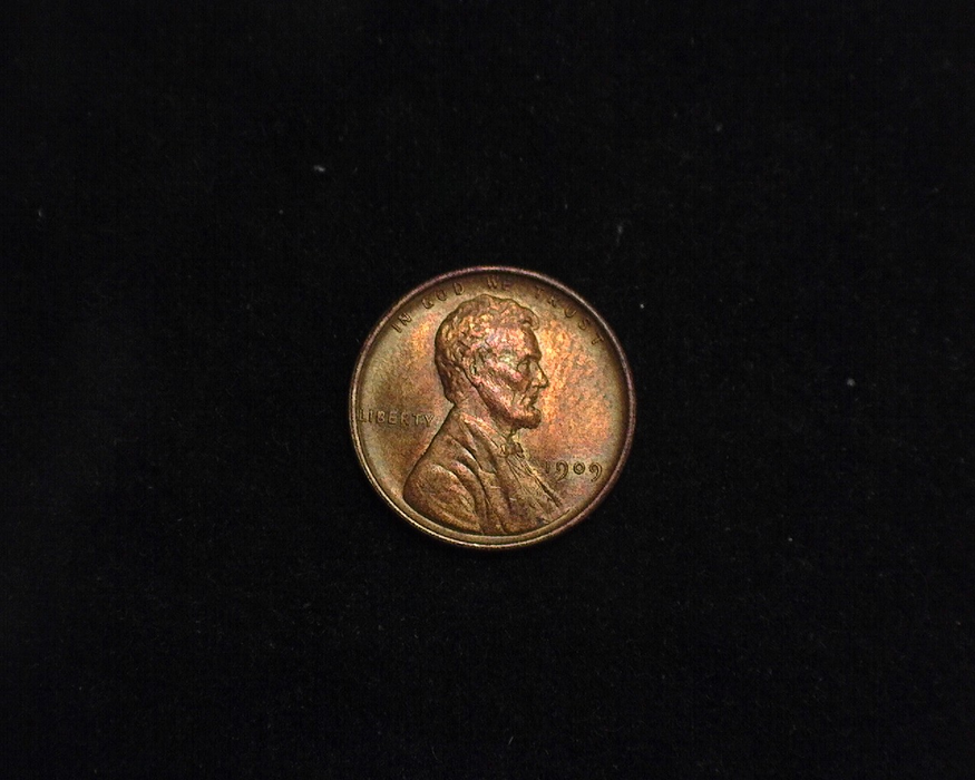 HS&C: 1909 VDB Cent Lincoln Wheat BU Coin