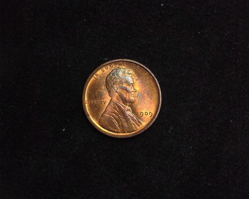 HS&C: 1909 VDB. Cent Lincoln Wheat BU Gem! Coin