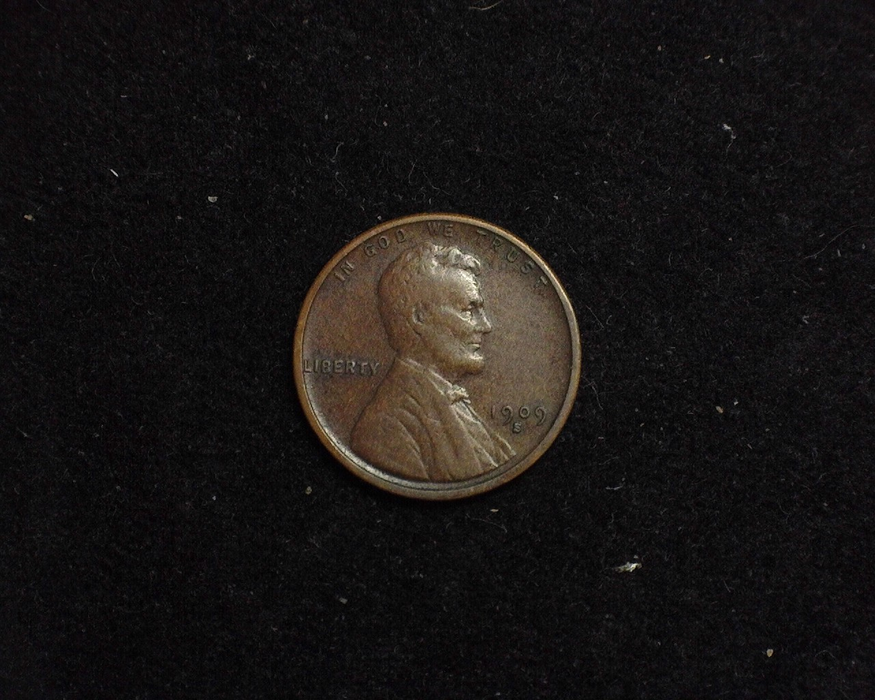 HS&C: 1909 VDB S Cent Lincoln Wheat VF Coin