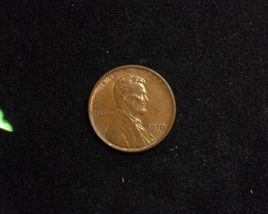 1910 Lincoln Wheat AU Obverse - US Coin - Huntington Stamp and Coin