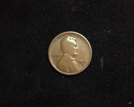 1913 S Lincoln Wheat G Obverse - US Coin - Huntington Stamp and Coin